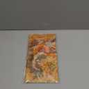 MATCING Fall Garden Flag 12x18 Inch Double Sided for Outdoors Small Burlap Autumn Flowers Pumpkins Welcome Yard Outdoor Flag for Holiday Farmhouse Lawn Porch Garden Thanksgiving Decorations (Orange)