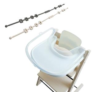 LUNELL Clear Tray Cover Compatible with Stokke Tripp Trapp Tray, 2 Straps