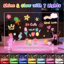 Teen Girl Gifts - Led Drawing Board Gifts for Teenage Girls Christmas Birthday Gift - Light up Message Board with Stand Markers
