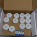 LED Tea Lights Candles, 7 Color Changing Flameless Tealights, Long Lasting Battery Operated Fake Candles, Decoration for Wedding, Halloween and Christmas (MultiColor 12 pcs)