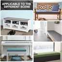 Bench Cushion - Outdoor/Indoor Patio Porch Swing Cushions, 48/40/50 x 12/14/16/18 inch Bay Window Seat Furniture Cushion Non-Slip with Zipper (Color : 2#, Size : 39x13x2in)