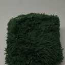 Rezutan Modern Shaggy Area Rug - Super Soft Fluffy Non-Slip Living Room Bedroom Rug for Kids Nursery, Classroom, Bedside Decor, Blackish Green, 2 X 6 Feet