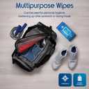 Inspire Adult Wet Wipes, Wash Cloths | Adult Wipes for Incontinence & Cleansing for Elderly, 8"x12" Count 12 packs of 50