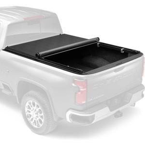 TruXedo TruXport Soft Roll Up Tonneau Cover for 2017-2027 Ford F250/F350 | Fits 2017 - 2027 Ford F-250/350/450 Super Duty 6' 10" Bed (81.9")