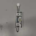 Pro-Lok Entry Armor EPL-106-W Patio Door Lock- Keyed Lg Rectangle (White Finish)