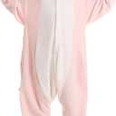 ATOZ Onesie for Kids, Animal Pajamas Halloween Cosplay Costume for Girls Boys (Pink)
