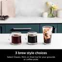 Ninja DualBrew Pro Hot & Iced Coffee Drip Coffee Maker | Compatible with K-Cup Pods | 3 Brew Styles (Classic, Rich, & Iced) | 70oz Removable Reservoir & Dishwasher Safe | Black | 14-Cup 