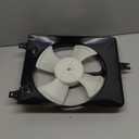 SCITOO 610690 A/C Condenser Engine Cooling Fan Assembly Replacement Fit for 2003-2007 for Honda for Accord 3.0L