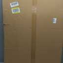 Large Bulletin Board - 48 x 36 Inches, Decorative Felt Pin Board for Wall - 4' x 3' Foldable Photo Display Board with Self-Adhesive Tape, Includes 20 Push Pins - Black