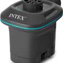 INTEX QuickFill Electric Air Pump: Inflates and Deflates Air Mattresses, Inflatable Kayaks, Boats, Toys (23.0CFM)