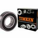 2PACK TIMKEN 6205-2RSC3 Double Rubber Seal Bearings 25x52x15mm Pre-Lubricated and Stable Performance and Cost Effective Deep Groove Ball Bearings
