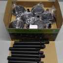 MAGGIFT 12 Pack Solar Pathway Lights Outdoor Solar Garden Lights for Patio, Yard, Driveway