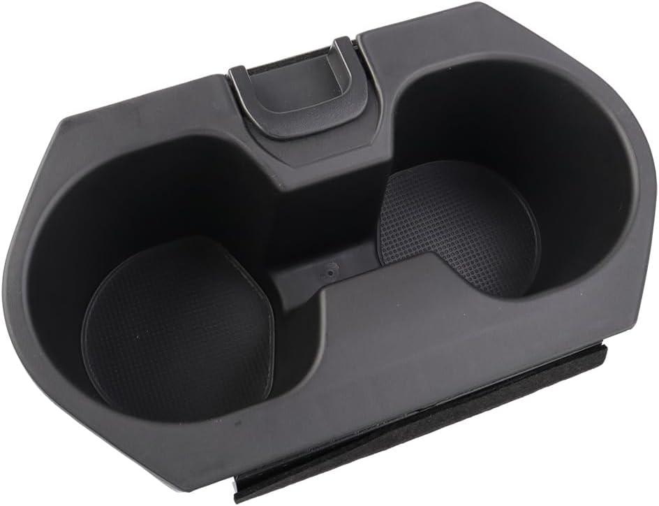 Cup Holder Insert, Compatible with Honda Civic Cup Holder 2016-2021 Lx Ex Si Sport Hatchback Center Console Drink Bottle Holder Insert 83446-TBA-A01ZA (Black)