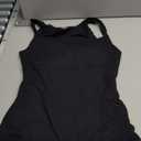 EasyGala Womens Padded Tank Tops Double Lined Built in Bra Sleeveless Top Square Neck Slim Fitted Summer T Shirts 2026 (Small, Black)