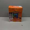 Karaoke Machine, Portable Bluetooth Speaker with 2 Wireless Microphones for Adults & Kids with Lights, Karaoke Microphone with PA System Supports USB/TF/FM/AUX for Home Party Home System Packages