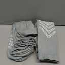 HCS Non-Slip Hospital Socks with Grips for Women & Men (6 Pairs) - 360 All-Around Tread Non-Slip Sock for Elderly/Seniors - Hospital Grip Socks, Fall Risk Patient Slippers (Gray, Regular)