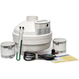 Festa AMG Eagle Extreme EC Radon Fan 3 Installation Kit - Quiet and Energy Efficient Radon Mitigation Inline Fans High Performance 3 Duct Fan