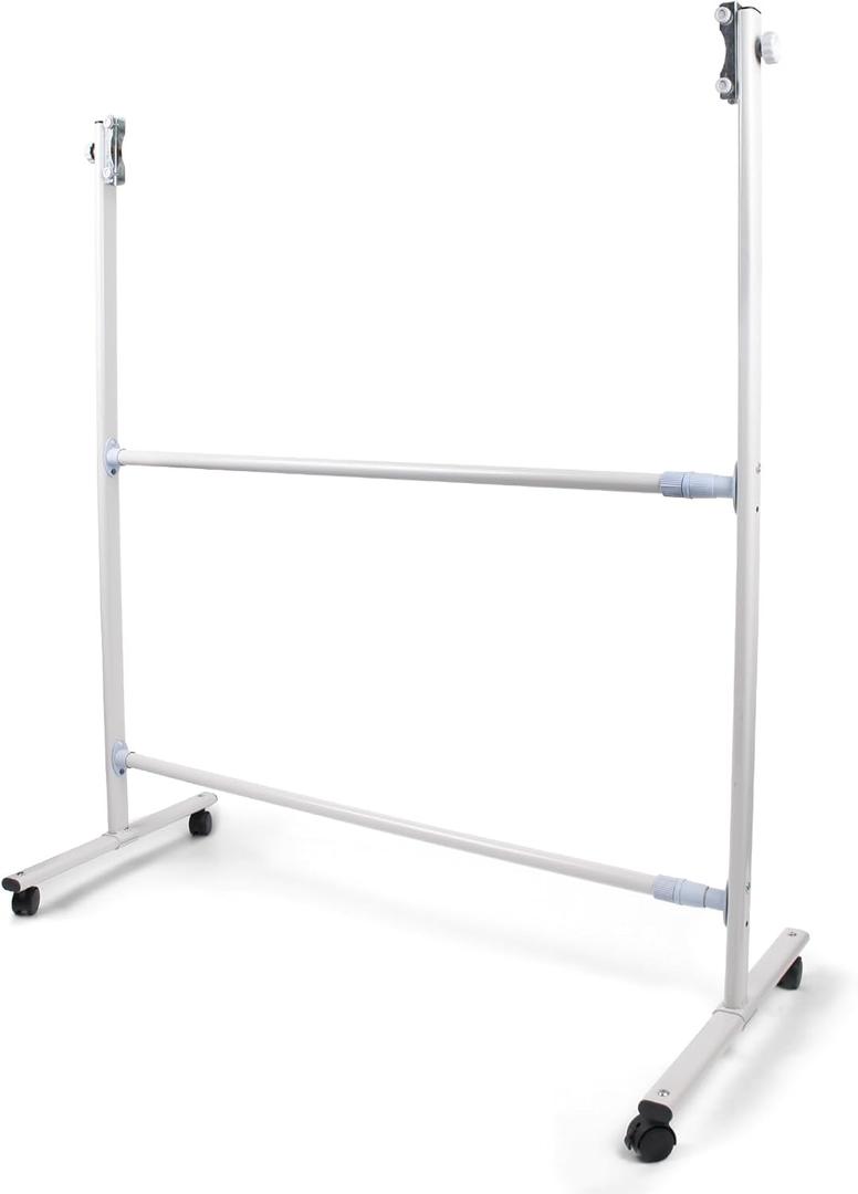 Whiteboard Easel Stand Only,Whiteboard Mounting Brackets,Adjustable Whiteboard Stand Only,Restaurant Stand Up White Board,Large Rolling White Board Stand Only, for Home and Office Student