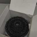 BOHOFAM Essential Oil Diffuser 360ML, Volcano and Flame Diffuser/Humidifier 2 Mode, Diffusers for Home with 7 Colorful Light, Included 4 Hotel Collection Diffuser Oil for Bedroom (White Translucent)