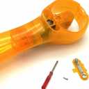 Water Misting Fans Portable Personal Handheld Spray Fan Cooling Outdoor Cooler, Pack of 3 (Blue/Green/Yellow)