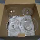 Margarita Glasses Set of 4 - 10 FL OZ / 300 ML Martini Glasses, Premium Pure Clear Cocktail Glasses for Margarita, Daiquiri, Paloma - Ideal for Salted or Sugared Rim Cocktails, Housewarming Gift