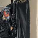 VEVOR Push Lawn Sweeper, 21inch Leaf & Grass Collector, Heavy Duty Thickened Steel Durable to Use with Large Capacity 3.5 cu. ft. Mesh Collection Hopper Bag, 2 Spinning Brushes