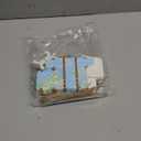 50Pcs Party Favor Candy Box, World Map Mini Suitcase Favor Box, Vintage Kraft Paper with Tags and Burlap Twine for Travel Themed Party, Bridal Shower, Wedding Decorations