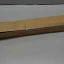 Blackout No Drill Roman Shades, 22" W x 64" H, Beige