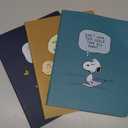 Moleskine Limited Edition Peanuts Set of 3 Cahier Journals, Soft Cover, XL (7.5" x 9.75"), Ruled, Multicolor, 120 pages