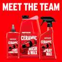 Mothers California Gold Ceramic Spray Wax, 16 oz.  Super-Hydrophobic, Delivers Deep Gloss, Relentless Beading & Long-Lasting Shine in a Quick, Easy, User-Friendly Spray-On Formula (05766)