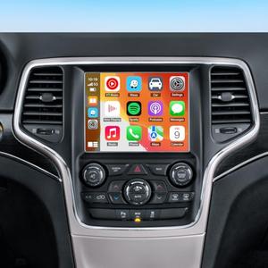 【4+64G】 Car Radio for Jeep Grand Cherokee 2015 2016 2017 2018 2019 2020 2021 Bluetooth Touch Screen Car Stereo, with Wireless Carplay Android Auto