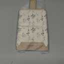 GAEKEAO Small Wallets for Women RFID Blocking Leather Bifold Zipper Pocket Wallet Credit Card Holder with ID Window (Type 2 Kahki&White)