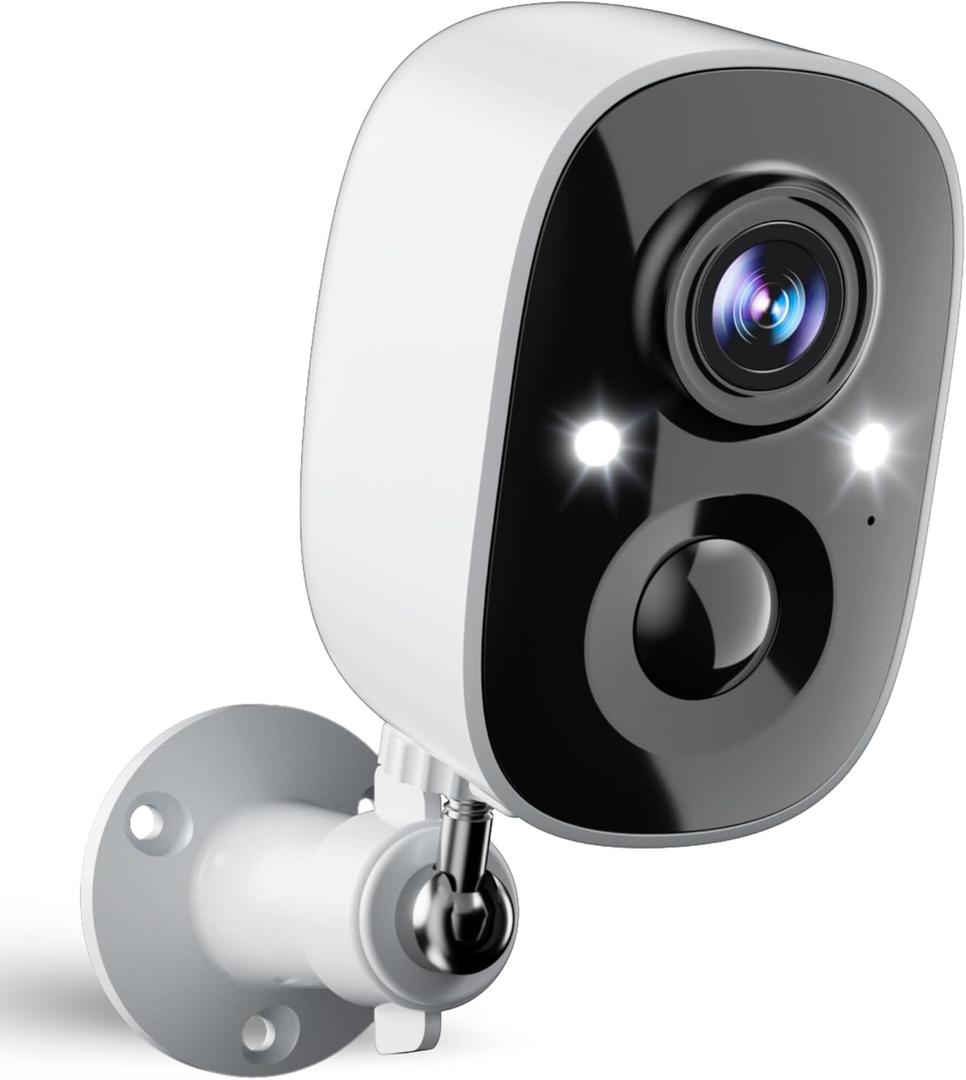 PROWLI Security Cameras Wireless Outdoor, 2.5K WiFi Battery Powered Cameras for Home Security with AI Motion Detection, Color Night Vision, IP66 Weatherproof, 2-Way Audio, SD/Cloud Storage