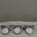 3-Light Bathroom Vanity Light Over Mirror, (24inch Dimmable) Matte Black LED Vanity Lighting Fixtures, Modern Bathroom Wall Light Fixtures with 360Rotating Lamp Head (Cool White 5500K)