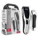 Wahl Clipper Cordless Chrome Pro Hair Clippers for Men and Battery Hair Trimmer Combo for Full Haircuts and Touch-Up Trims Model 3026590