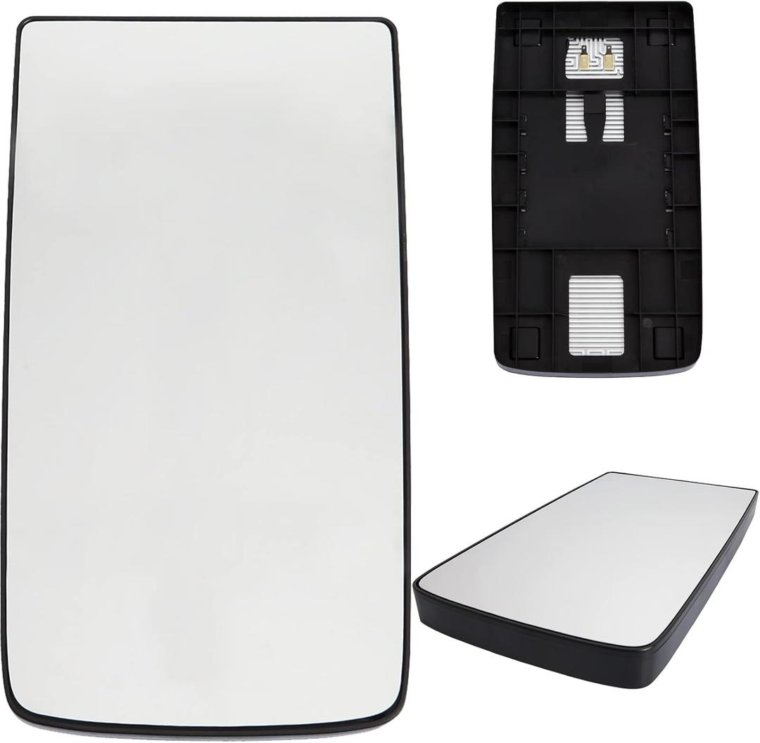 SEPEY Upper Mirror Glass for KENWORTH T680, Main Replacement Mirror Glass with Defrost Heated for KENWORTH T680 T880
