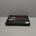 Scoreboard Electronic Digital Score Keeper with Remote Basketball Scoreboard Sports Score Ticker with Timer 24h Real Time for Football/Cornhole Hole/ping Pong/Table Tennis Dart Indoor&Outdoor Games (black)