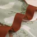 Large Silk Feeling Hair Scarf Bandanas for Women Elegant Silky Satin Neck Scarves 35inches Square Hair Sleeping Wrap (12 S12 Beige Bloom)