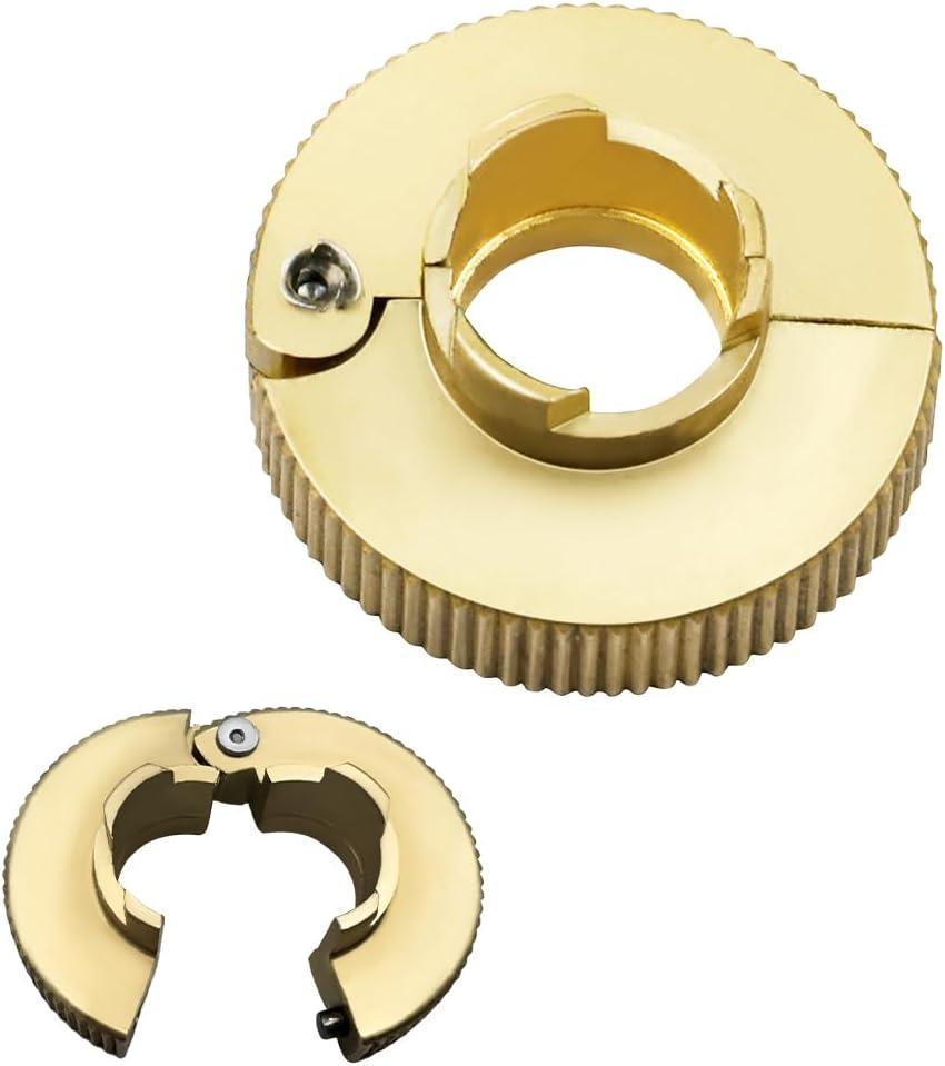 povtii 22930 3/8" Low Profile Disconnect Tool, Oil Fuel Line Disconnect Tool Compatible with 3/8 Inch Fitting Found on Oil Cooler Lines for Transmissions, Radiators and Other Applications