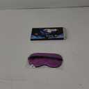 Sleep Mask - Super Soft Eye Masks with Adjustable Strap, Lightweight Comfortable Blindfold, Perfect Light Block for Men & Women (Light Purple, Deep Purple)