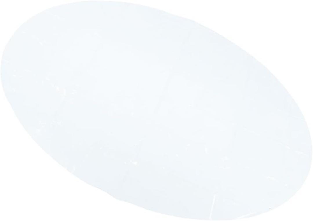 Round Tablecloth for Home Restaurant Transparent Cover Round Table Protector Easy- Table Cover for Parties Picnics and Special Occasions