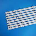 LED Backlight Strips for ONN 100012587 LED65D07-ZC62AG-02D 30365007043 LU65C61 | 8 Pieces ONN 100012587-CA 65R3 M22227-MT M22083-MT 65FN2EA 65FN4KA LU65D31(PRO) LS65Z51Z