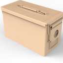 50 Cal Ammo Can,Metal Ammo Box for Ammunition