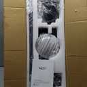 Depuley Outdoor Ceiling Fan with Light: 52 Inch Gazebo Fan Outdoor Hanging - Plug in Waterproof Fans with Lights for Patio - Dimmable Remote App Control Black