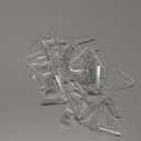 24 Pieces Transparent Clear Tablecloth Clips, Plastic Table Cloth ClipsWindproof Table Cover Holder ClampsTable Cloth Holder for Christmas Home Wedding Party Indoor Outdoor Camping Picnic (Large)