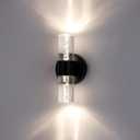 12V LED RV Wall Sconce Light Fixture with ON/Off Switch, RV LED Bedside Reading Lamp with Seeded Acrylic Lens, 6W, 4000K Nature White Interior Light for RV, Marine, Motorhome