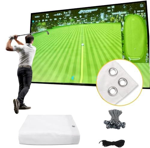 Amazon.com : amazgolf Golf Simulator Impact Screen118 * 78 98 * 98 118 * 118 118 * 138 for Golf Training, Indoor Golf Simulators, Washable Golf Impact Screen for Golf Practice : Sports & Outdoors