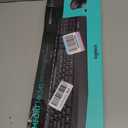 Logitech MK345 Full Size Wireless Keyboard and Mouse Combo - Black