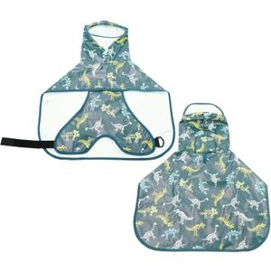 Impermeable Dog Raincoat Waterproof Pet Clothes for Medium Large Dogs Golden Retriever Pitbull Jacket-Dinosaur-2Xl