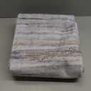 3x9 Washable Runner Rug for Family: Easy-to-Clean Runners for Hallway Entryway Kitchen Bedroom - Stain and Water Resistant Rugs with Non-Slip Backing - Soft Low-Pile Carpet Beige Grey